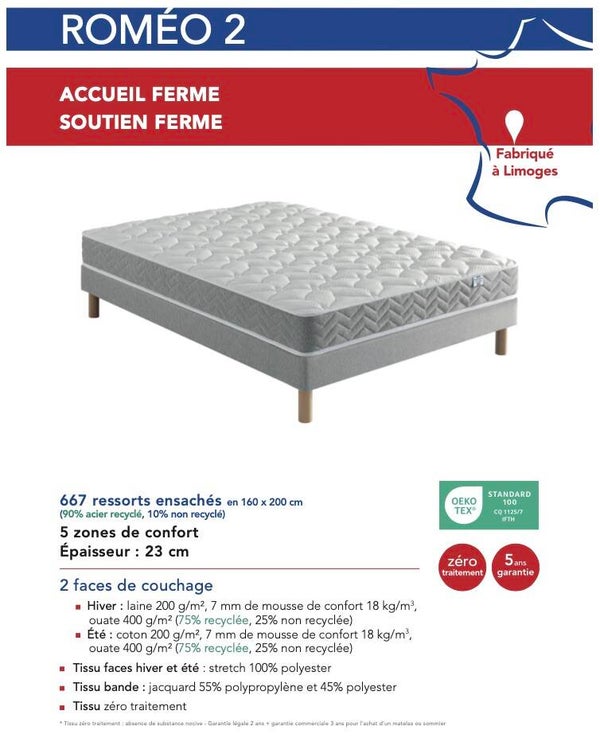 Matelas ROMEO 2