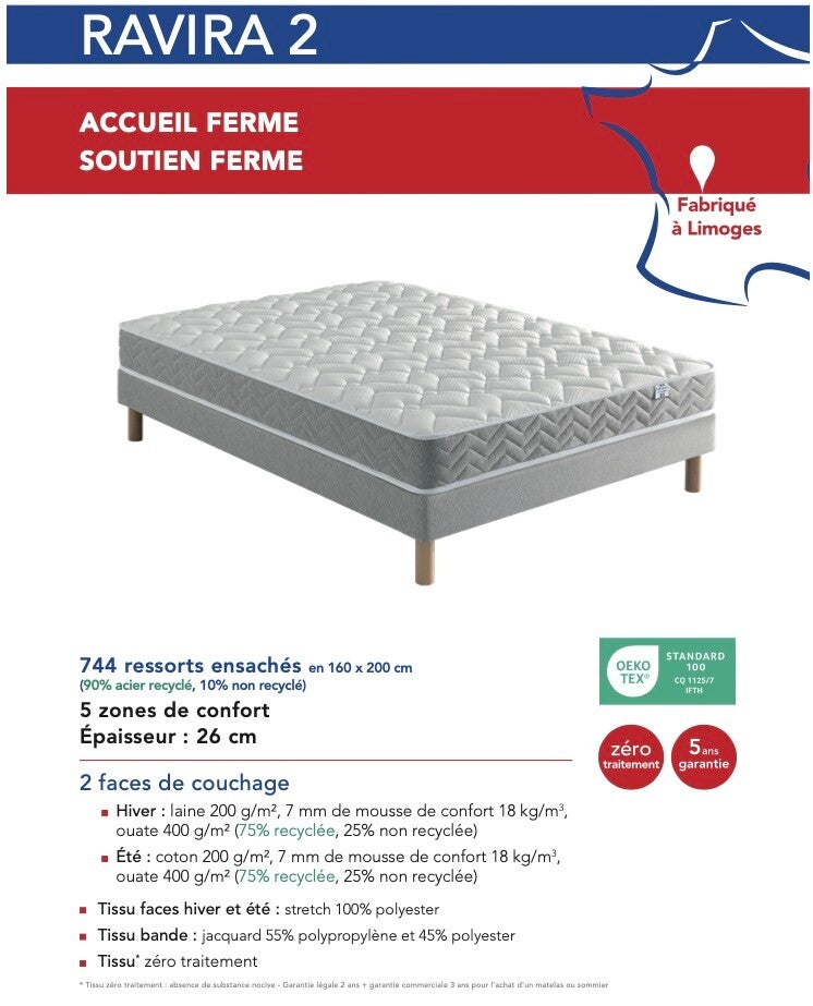 Matelas RAVIRA 2