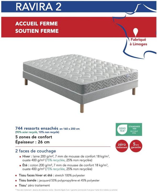 Matelas RAVIRA 2