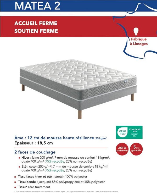 Matelas MATEA2