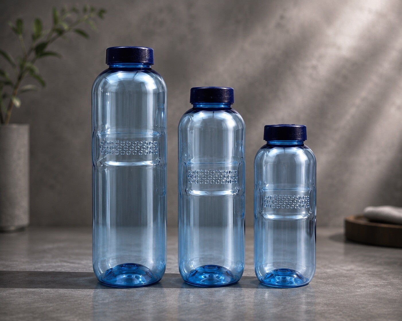 Tritan - Trinkflasche 3er Set