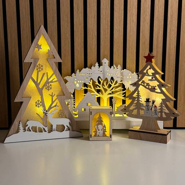 LED Weihnachtsleuchter/ SET Schwibbogen,Weihnchtsbaum,Engel