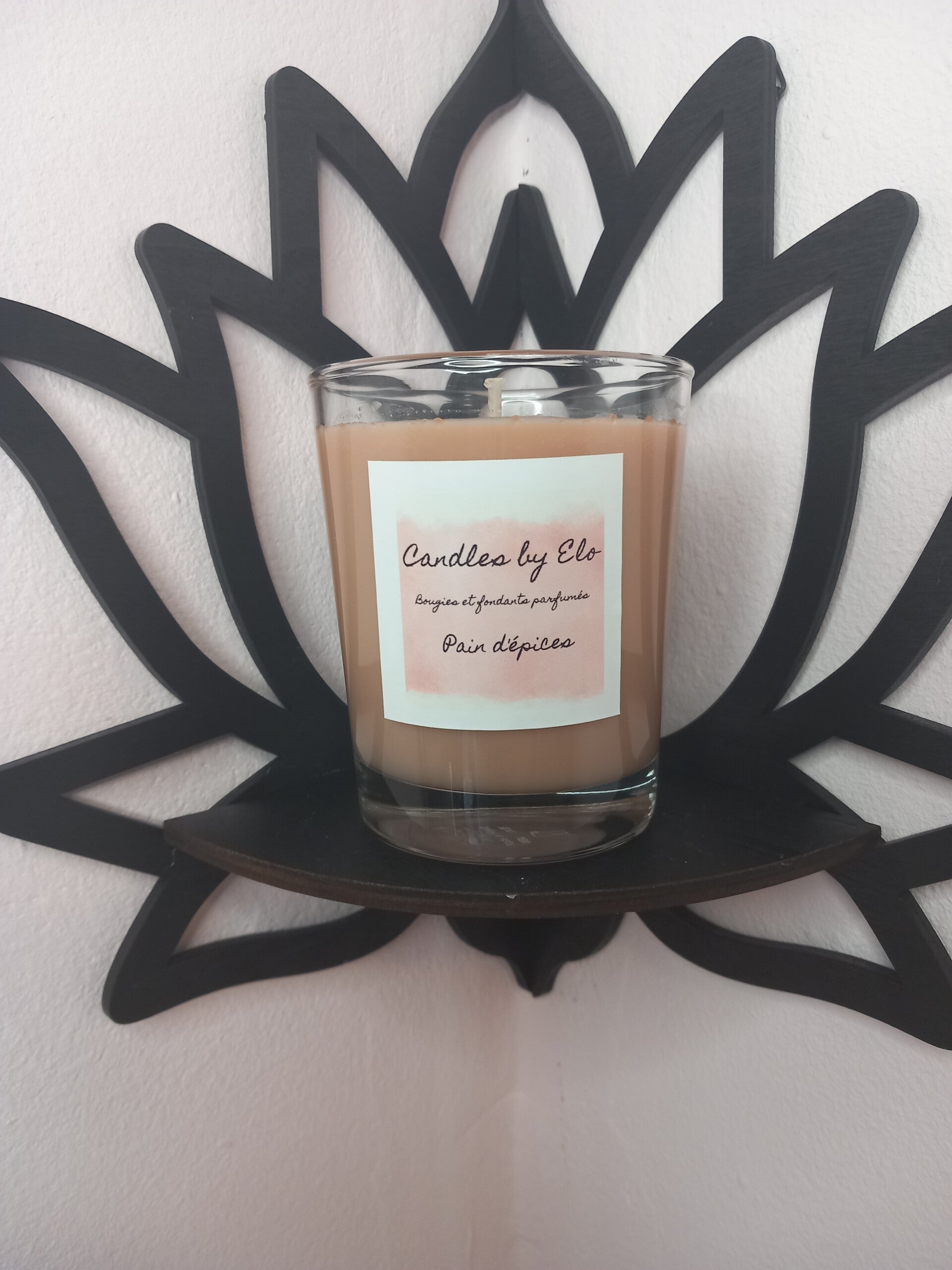 Bougie parfumée pain d'épices
