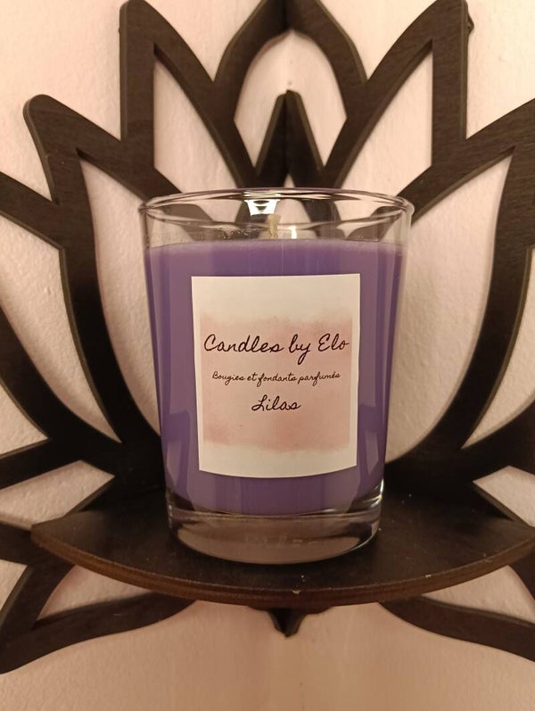 Bougie parfumée lilas