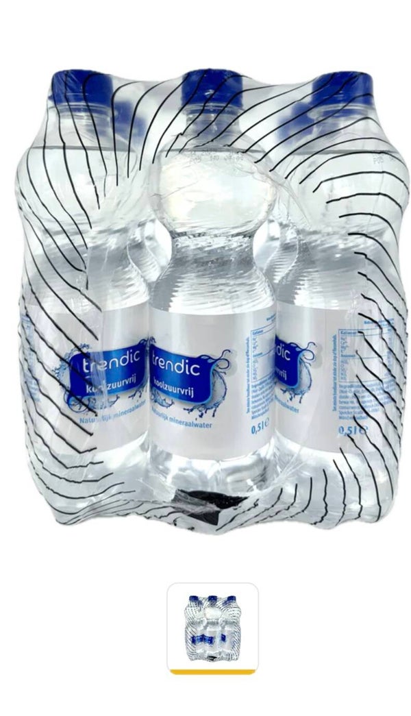 Koolzuurvrij water 9x500ml inc statiegeld