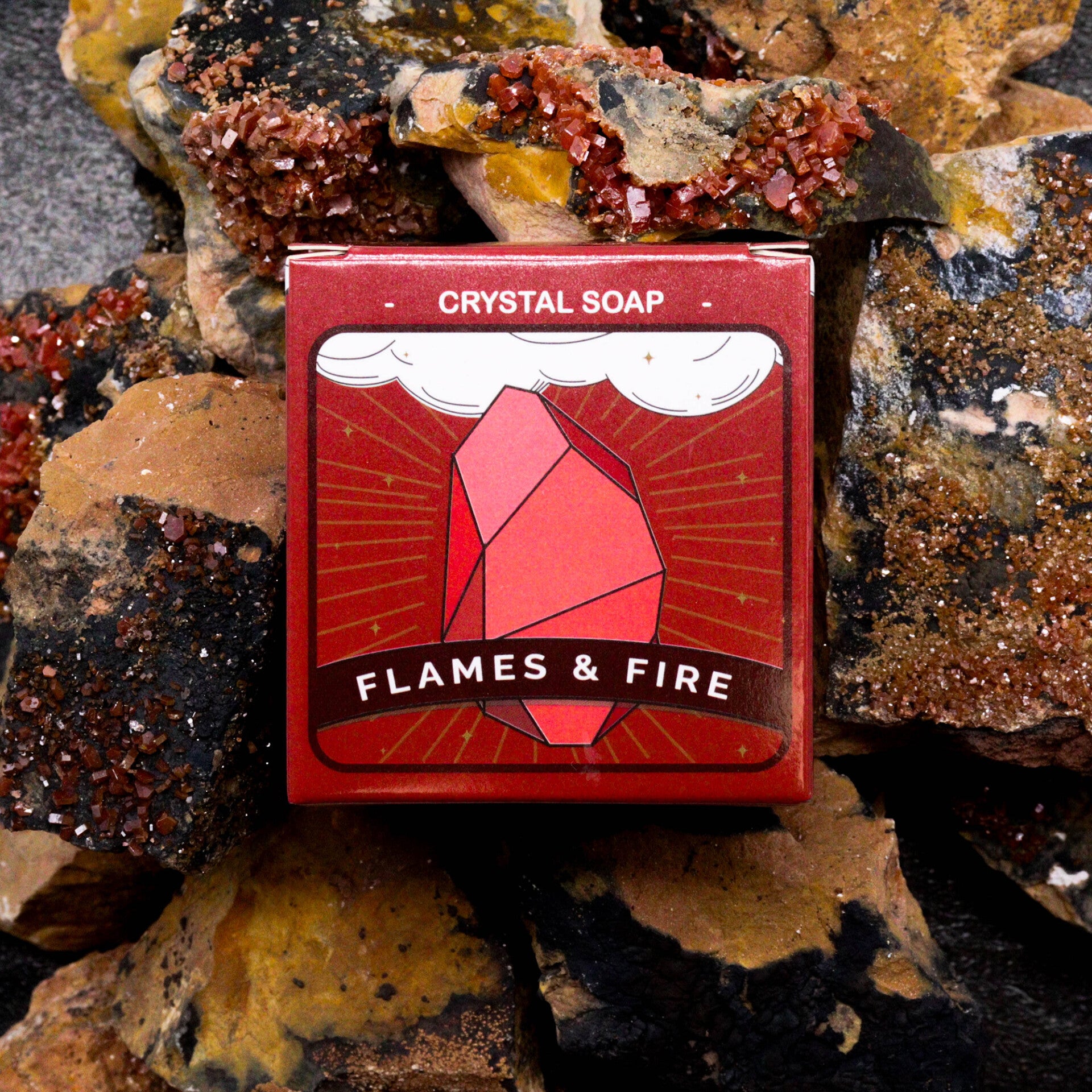 Fire Crystal Elements Soap