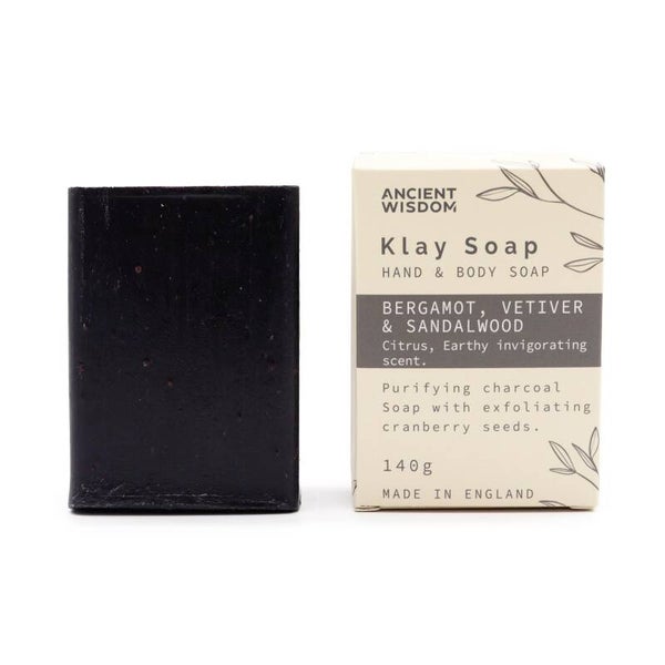Bergamot, Vetiver & Sandalwood Klay Soap