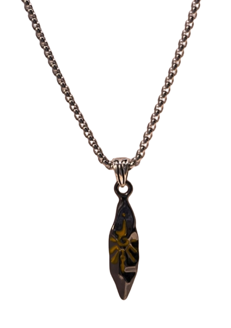 Metal Wish stone Necklace