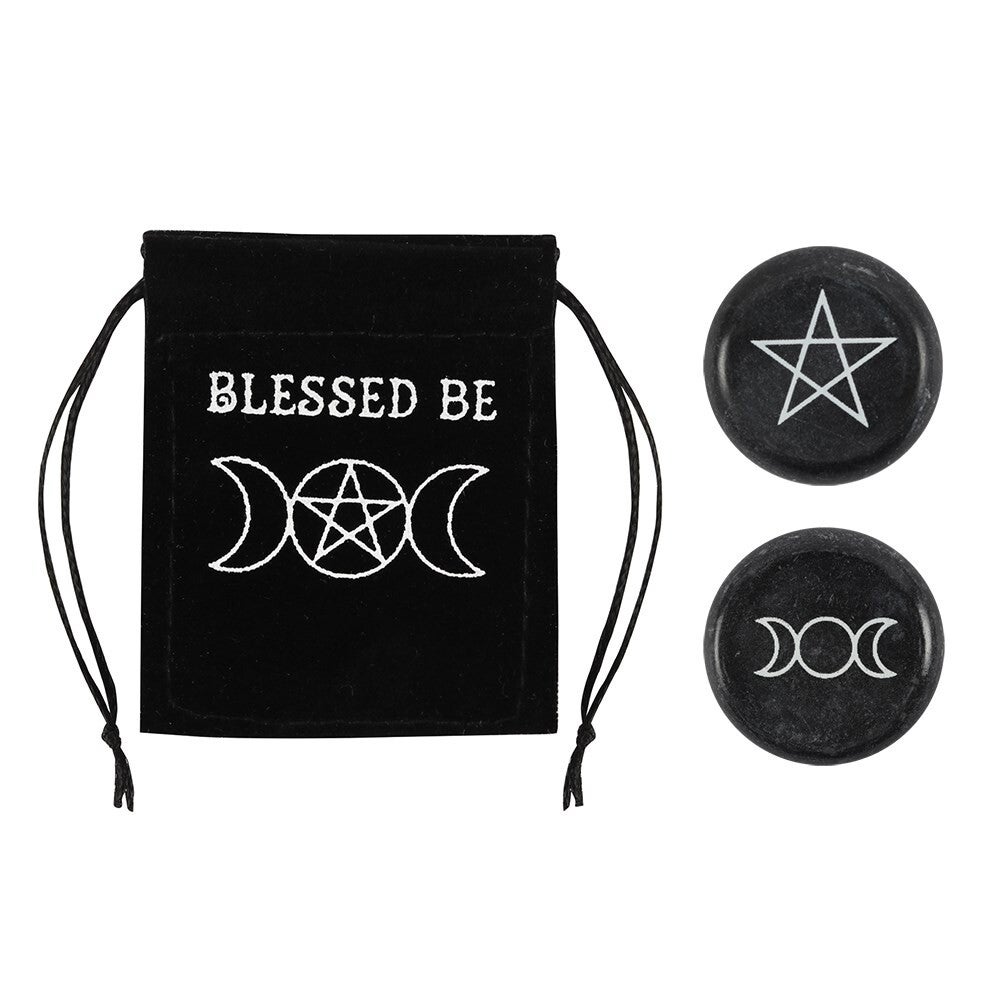 Blessed Be Charm Stones