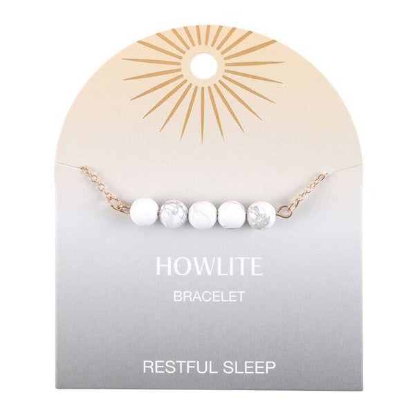 Howlite Crystal Bracelet