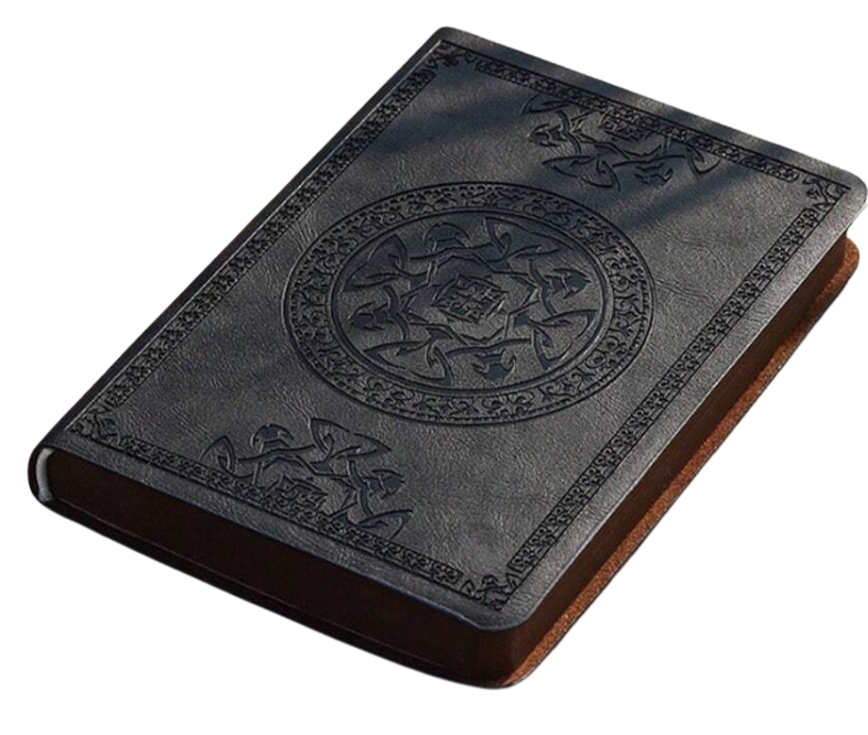 Black Celtic Design notebook