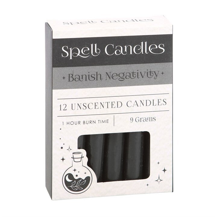 Black Coloured Spell Candles