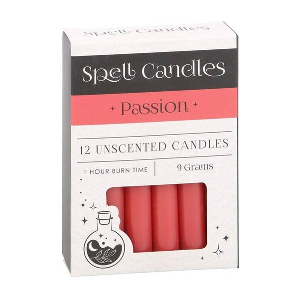 Red Coloured Spell Candles