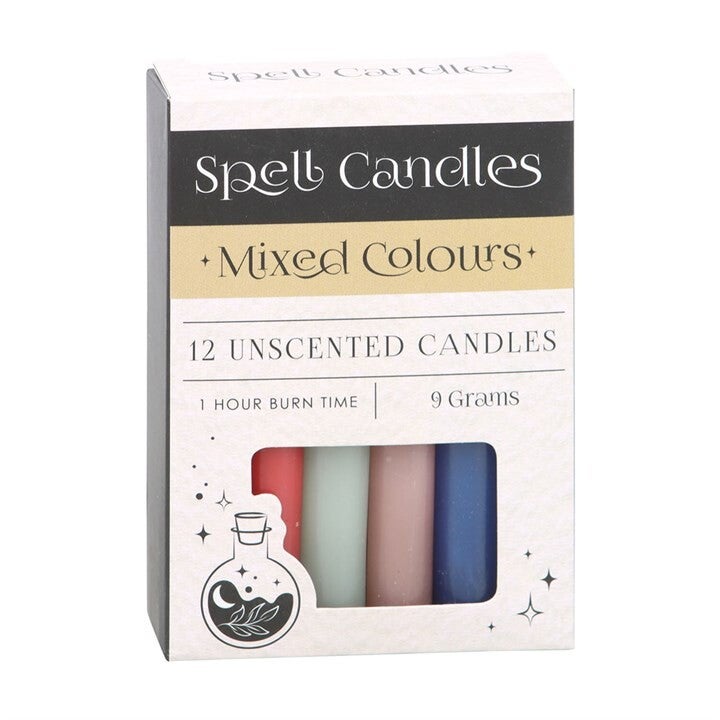 Multi Coloured Spell Candles