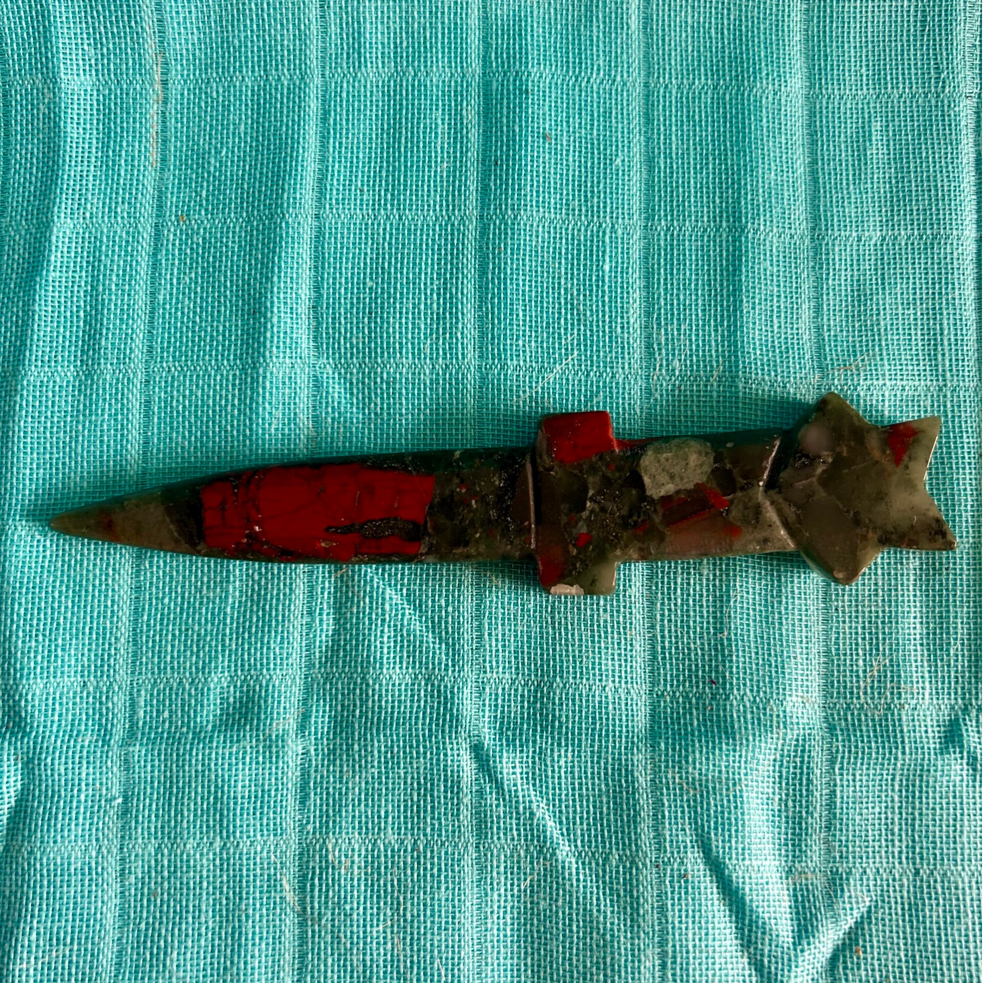 African Blood Stone Athame