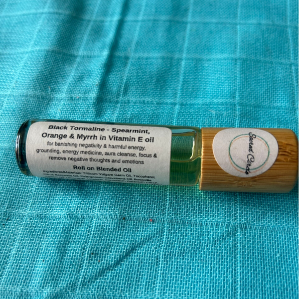 Blended Oil Roller with Black Tourmaline