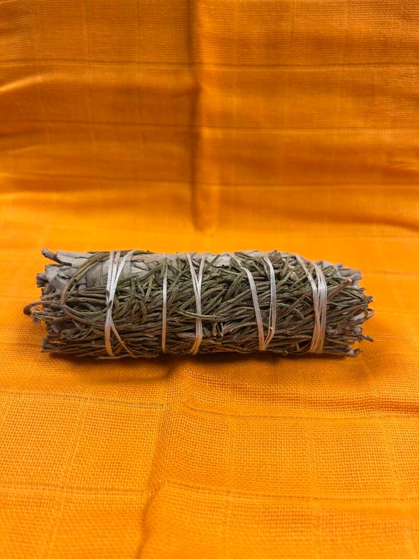 White Sage & Rosemary Smudge Stick 10cm