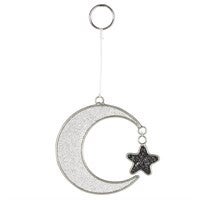 Moon & Star Mystical Resin Suncatcher