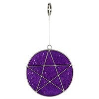 Pentacle Mystical Resin Suncatcher