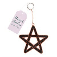 Pentagram Resin Suncatcher