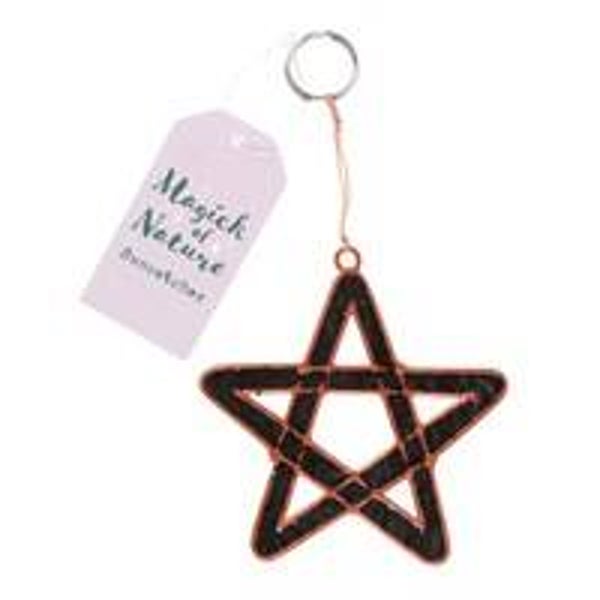 Pentagram Resin Suncatcher