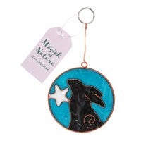 Hare with Star Resin Suncatcher
