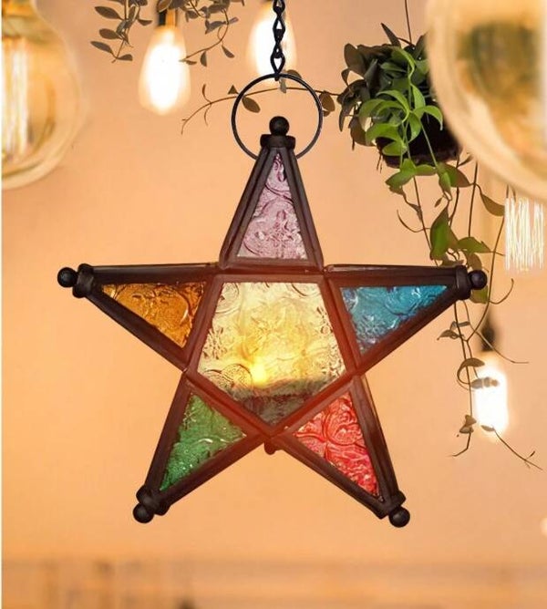 Multicoloured Star Lamp