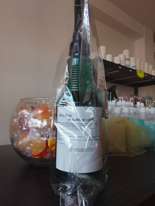 Spruzzini nebulizzatore con pulivetri