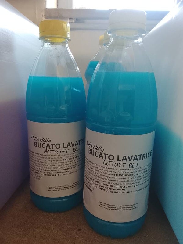 Bucato Lavatrice Actilift Blu