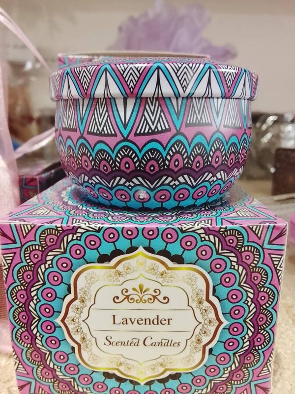 Candela Profumata lunga durata Lavanda
