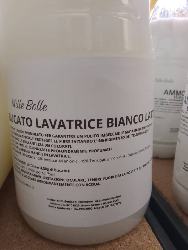 Bucato Lavatrice Bianco Latte