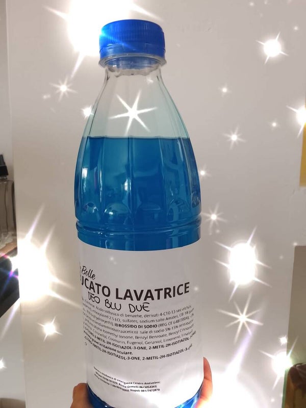 Bucato Lavatrice Deo Blu Due