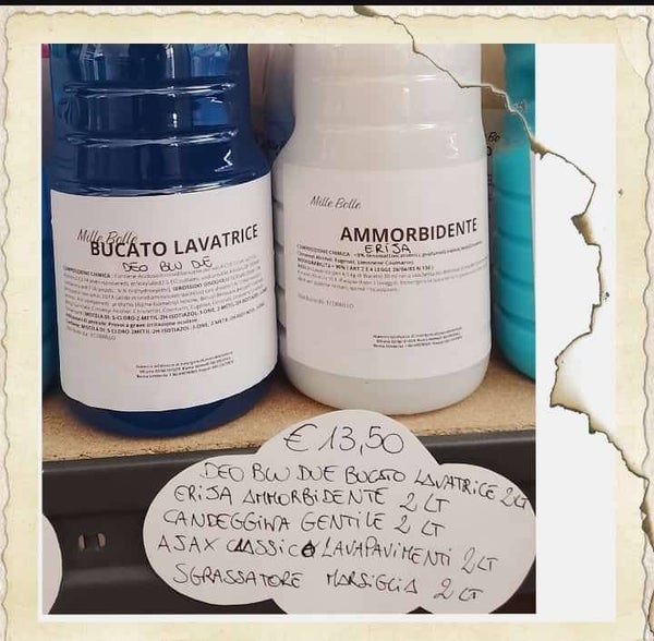 Offerta 13.50 Deo Due Blu da 2 Litri