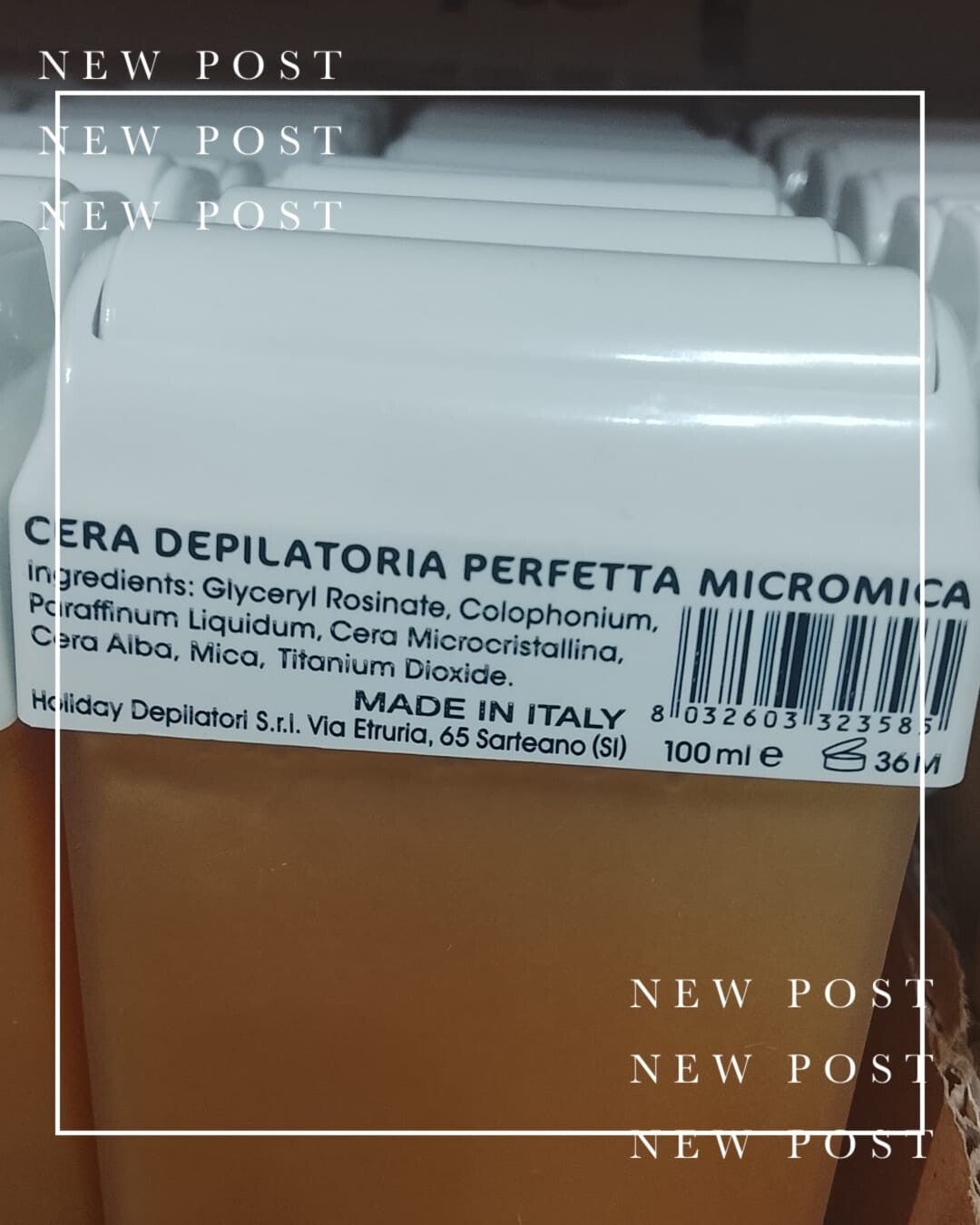 Cera depilatoria Perfetta  Micromica  Holiday