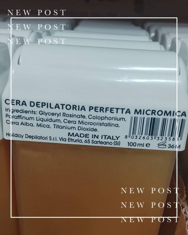 Cera depilatoria Perfetta  Micromica  Holiday