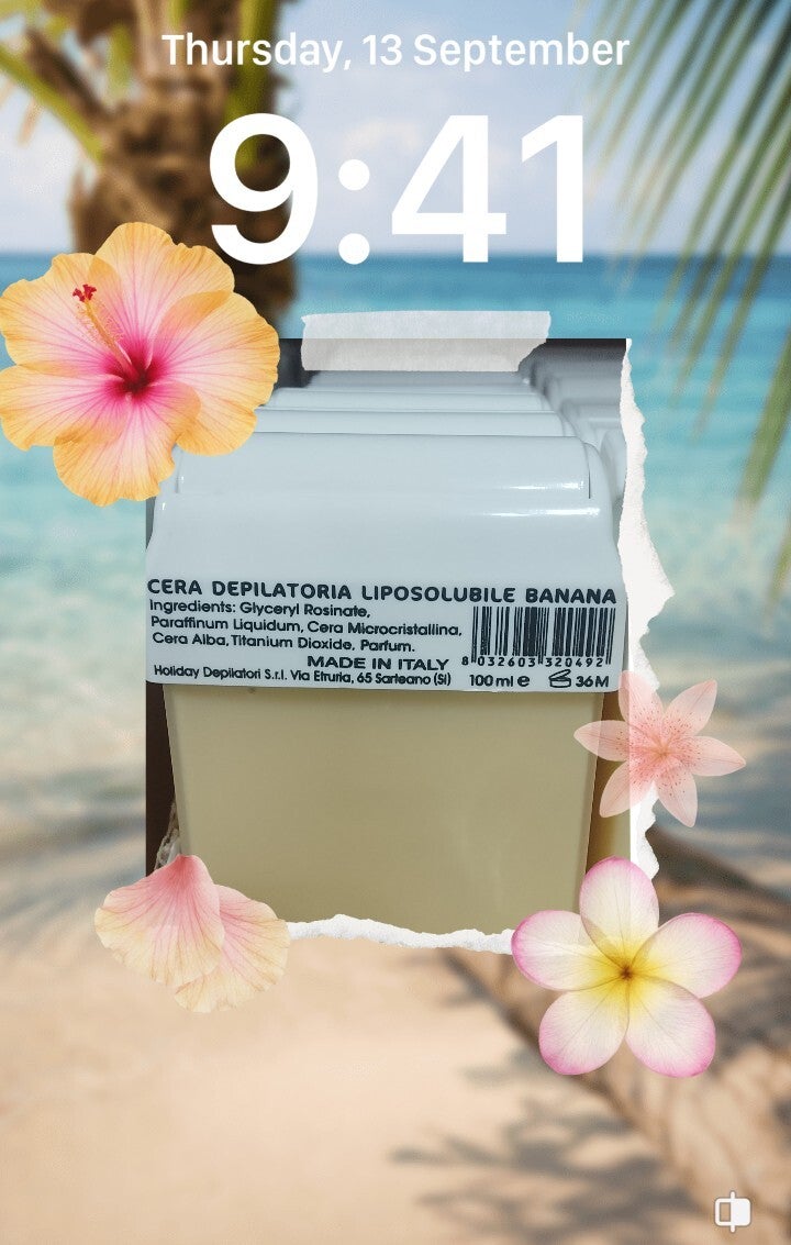 Cera depilatoria Liposolubile alla banana di Holiday