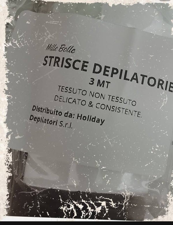 strisce depilatorie delicate sulla pelle TNT della Holiday  3 mt