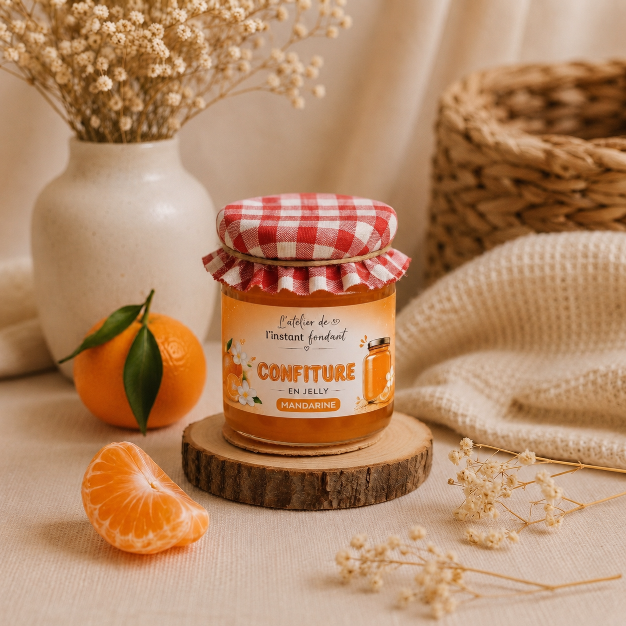 Bougie Confiture Mandarine