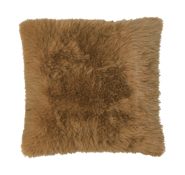 Kussen bont camel 55x55cm