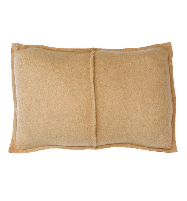 Kussen gekookte wol camel naad