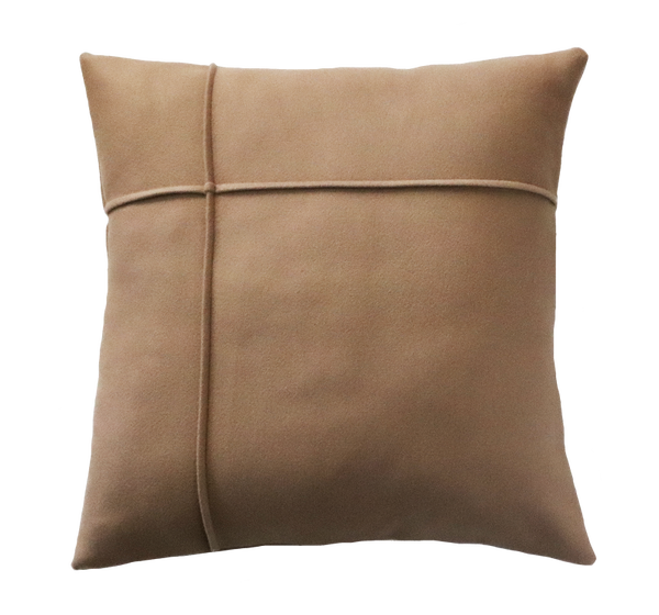 Kussen ruit camel 47x47cm