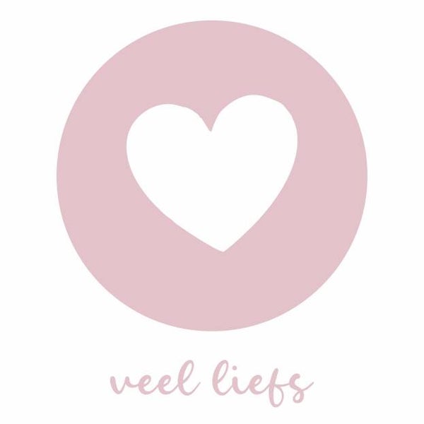 Joy wenskaart 30 - Veel liefs