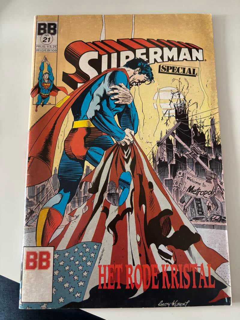 Superman Special het rode kristal