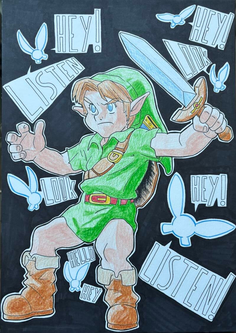 Fanart The Legend Of Zelda Ocarina Of Time
