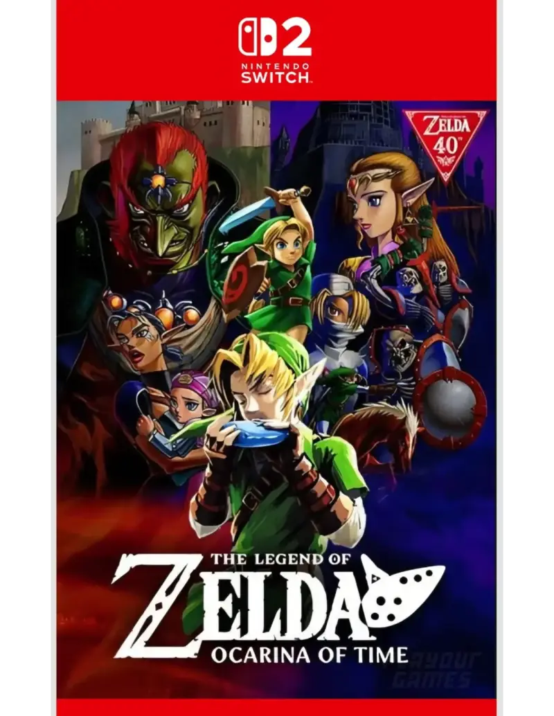 The Legend Of Zelda Ocarina Of Time Switch 2