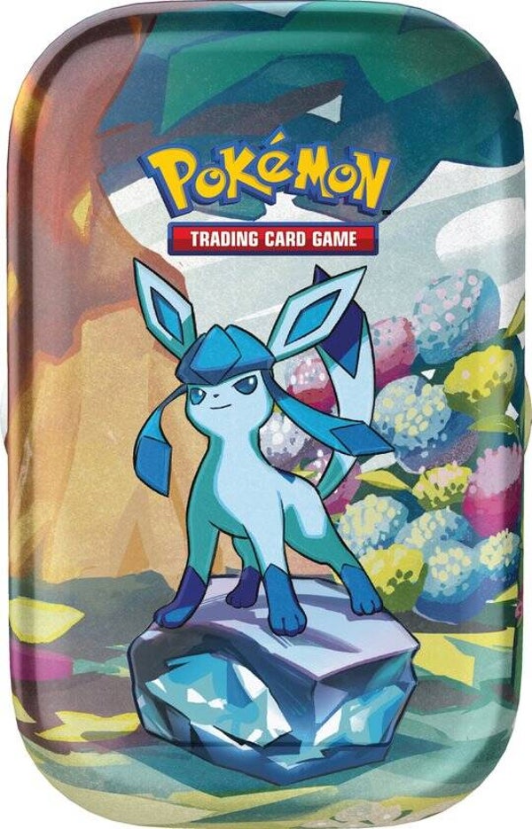 Prismatic Evolutions Tin Glaceon