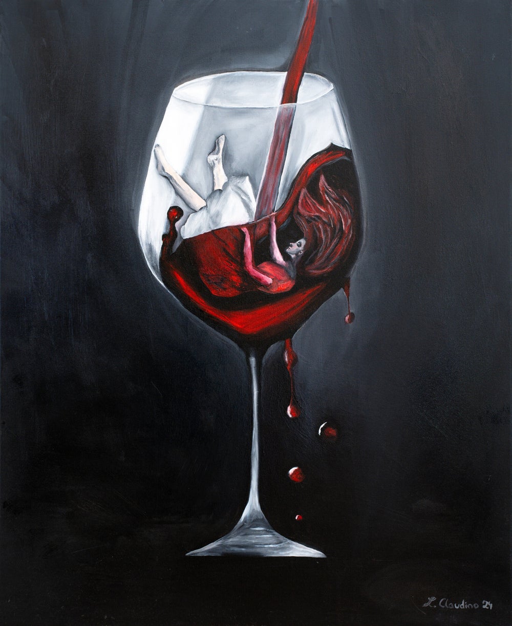 The Power of Desire — original oil painting by Lilith Claudino