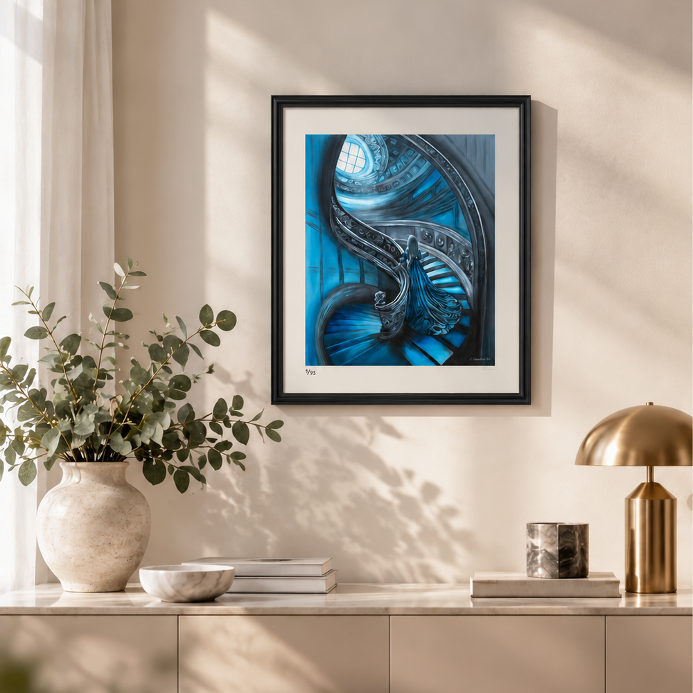 The Staircase of Decision — Fine Art Edition by Lilith Claudino