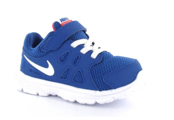 Blauwe nike