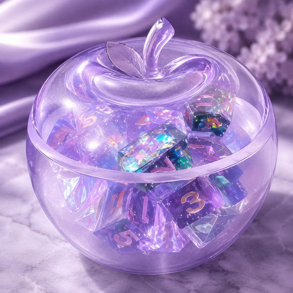 Crystal Apple Keepsake Box